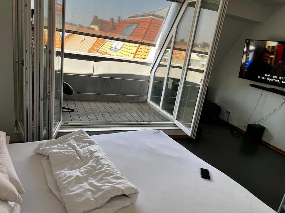 6 Zimmer Maisonette-Penthouse Pool Dachterrasse Luxus มิวนิก ภายนอก รูปภาพ