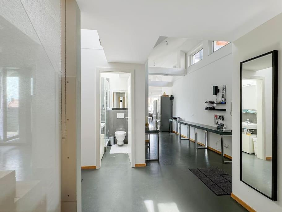 6 Zimmer Maisonette-Penthouse Pool Dachterrasse Luxus มิวนิก ภายนอก รูปภาพ