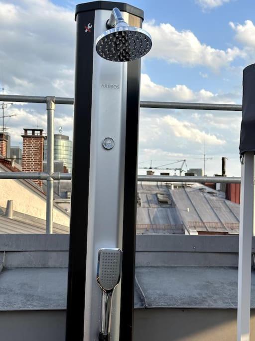 6 Zimmer Maisonette-Penthouse Pool Dachterrasse Luxus มิวนิก ภายนอก รูปภาพ
